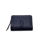 ショッピングJACOBS MARC JACOBS◆2つ折り財布/レザー/BLK/レディース/2F3SMP051S07