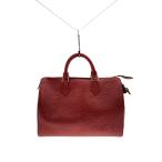 ショッピングLOUIS LOUIS VUITTON◆スピーディ30_エピ/レザー/RED