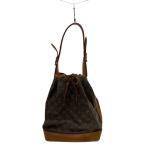 LOUIS VUITTON◆ノエ_モノグラム・キャンバス/PVC/BRW
