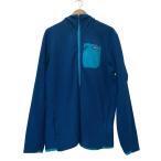 patagonia◆23AW/R1エア/フリースジャケット/XL/ポリエステル/BLU/STY40255FA23