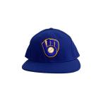 NEW ERA◆USA製/ミルウォーキーブルワーズキャップ/7 3