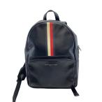 TOMMY HILFIGER◆リュック/--/BLK/無地