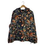 ショッピングzara ZARA◆パーカー/XL/ポリエステル/BLK/花柄