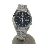 SEIKO◆腕時計/アナログ/ステンレス/BLK/SLV/7S26-01V0//