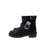 ADAM ET ROPE◆エンジニアブーツ/41/BLK/レザー/GMA-04020-A