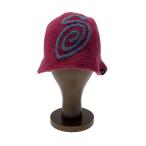 STUSSY◆バケットハット/FREE/アクリル/PNK/カモフラ/レディース/1321208