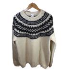 uniform experiment◆ノルディックモヘヤニット・セーター(厚手)/2/モヘア/BLK/UE-232027