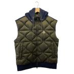 MONCLER◆モンクレール/ダウンベスト/L/ナイロン/グリーン/D209184235000//