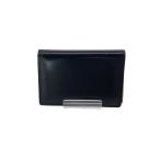 GANZO* футляр для визитных карточек / футляр для карточек / кожа /BLK/ мужской 