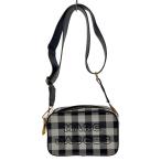 ショッピングJACOBS MARC JACOBS◆ショルダーバッグ/ナイロン/BLK/チェック/FLASH PRINTED BAG