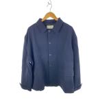 ショッピングzara ZARA◆ジャケット/L/ウール/NVY