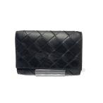 ショッピングbottega BOTTEGA VENETA◆イントレチャート/キーケース/レザー/BLK/メンズ