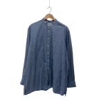 individualized shirts◆長袖シャツ/L/コットン/BLU/無地