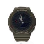 CASIO◆ソーラー腕時計_G-SHOCK/デジアナ/KHK/KHK