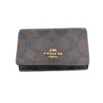 COACH* чехол для ключей _sig природа /--/CML/ общий рисунок / женский 