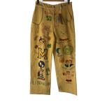 ショッピングメモリアル Backers◆メモリアルパンツ/タグ付き/ボトム/M/コットン/YLW