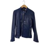 Paul Smith◆シングルライダースジャケット/L/レザー/BLU/PP-MN-41500