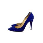 Christian Louboutin◆パンプス/37/BLU/スウェード