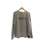 Cloveru◆Cloveru Limited USCU Damage Crew./スウェット/XL/コットン/GRY/無地