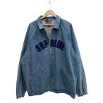 ショッピングsupreme Supreme◆Arc Denim Coaches Jacket XXl /ジャケット/XXL/コットン/IDG/無地