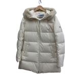 ショッピングPRADA PRADA◆ダウンジャケット/42/ポリエステル/WHT/無地/290117 R212 1060//