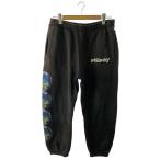 ショッピングstussy STUSSY◆20AW/HOLIDAY20/地球柄/サンフェードアリ/スウェットパンツ/M/コットン/BLK/316059
