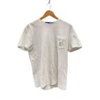 POLO RALPH LAUREN◆ポロラルフローレン/Tシャツ/コットン/ホワイト/無地
