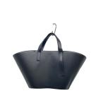 Daniel Wellington◆ダニエルウェリントン/トートバッグ/レザー/ブラック/無地/DW01400014