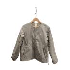 DANTON◆ダントン/ダウンジャケット/38/ナイロン/クリーム/無地