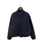 ショッピングzara ZARA◆Stioban insulated jacket/ジャケット/M/ポリエステル/BLK/無地