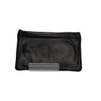 CHROME HEARTS◆コインケース/レザー/BLK/無地/メンズ