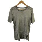 Maison Martin Margiela◆Tシャツ/M/コットン/GRY/無地/30XM006