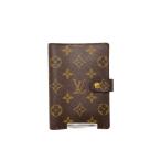 LOUIS VUITTON* Agenda PM_ монограмма * парусина /PVC/BRW/ женский 