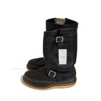 ショッピングエンジニア CHIPPEWA◆11インチモックエンジニア/エンジニアブーツ/US7/BLK/97878