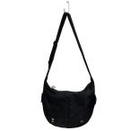 PORTER◆スヌーピー/ラウンドショルダーバッグ/--/BLK/無地