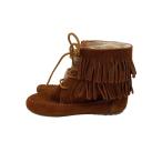 ショッピングMINNETONKA MINNETONKA◆ブーツ/--/BRW