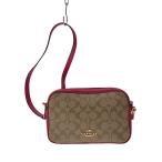 COACH◆ショルダーバッグ/レザー/CML/総柄/C2177-68168//