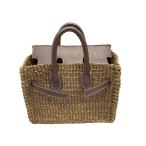 ショッピングカゴバッグ SEA◆カゴバッグ/--/BRW