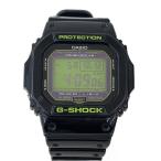 CASIO◆ソーラー腕時計・G-SHOCK/デジタル/ラバー/GRN/BLK