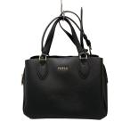 FURLA◆ショルダーバッグ/--/BLK/無地