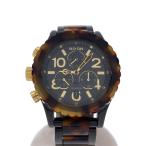 ショッピングnixon NIXON◆腕時計/アナログ/BLK