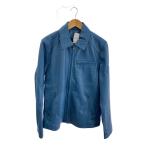 HEATH◆レザージャケット・ブルゾン/XL/レザー/ブルー