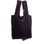 MARNI◆トートバッグ/ナイロン/RED/総柄/SHMH0024Q0 TN791