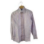 ショッピングGABBANA DOLCE&GABBANA◆I/長袖シャツ/14.5/コットン/RED/ストライプ