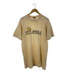 ショッピングstussy STUSSY◆80s/USA製/Tシャツ/L/コットン/YLW