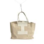 IACUCCI◆トートバッグ/キャンバス/BEG