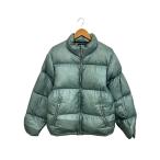 STUSSY◆ダウンジャケット/S/ナイロン/BLU/チェック/115742