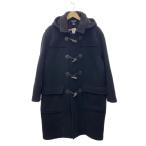 BROOKS BROTHERS* полупальто "даффл коут" /M/ шерсть /BLK/ одноцветный 