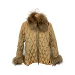 MONCLER◆ダウンジャケット/O/ナイロン/BEG