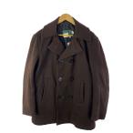 SPIEWAK* бушлат /42/ шерсть / Brown / одноцветный 